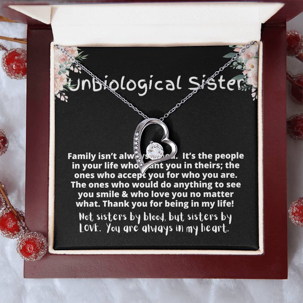 Gift to my Unbiological Sister, Jewelry for Bonus Sister