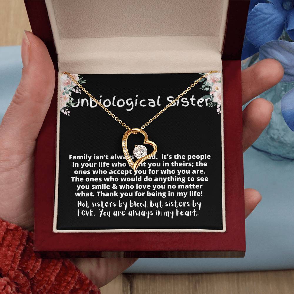 Gift to my Unbiological Sister, Jewelry for Bonus Sister