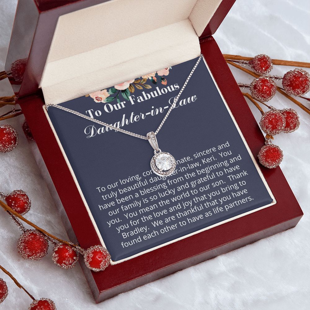 To Our Daughter in Law Gift for Wedding - Custom