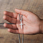 One Year Sober Cuban Chain Necklace with Message Card, Sober Anniversary Gift for Him, Gif to for Man