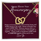 Happy 11th Anniversary Gift for Her, Necklace Gift for Eleventh Anniversary Gift for Wife