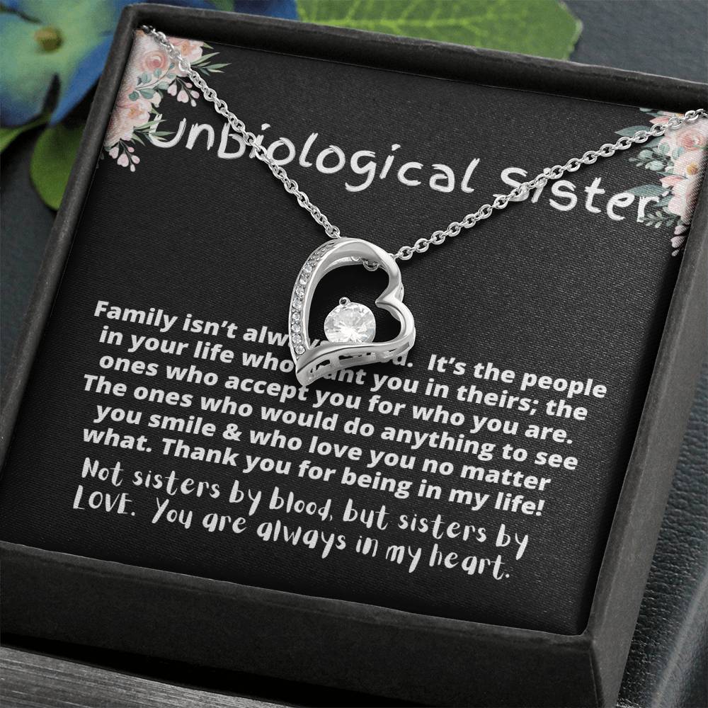 Gift to my Unbiological Sister, Jewelry for Bonus Sister