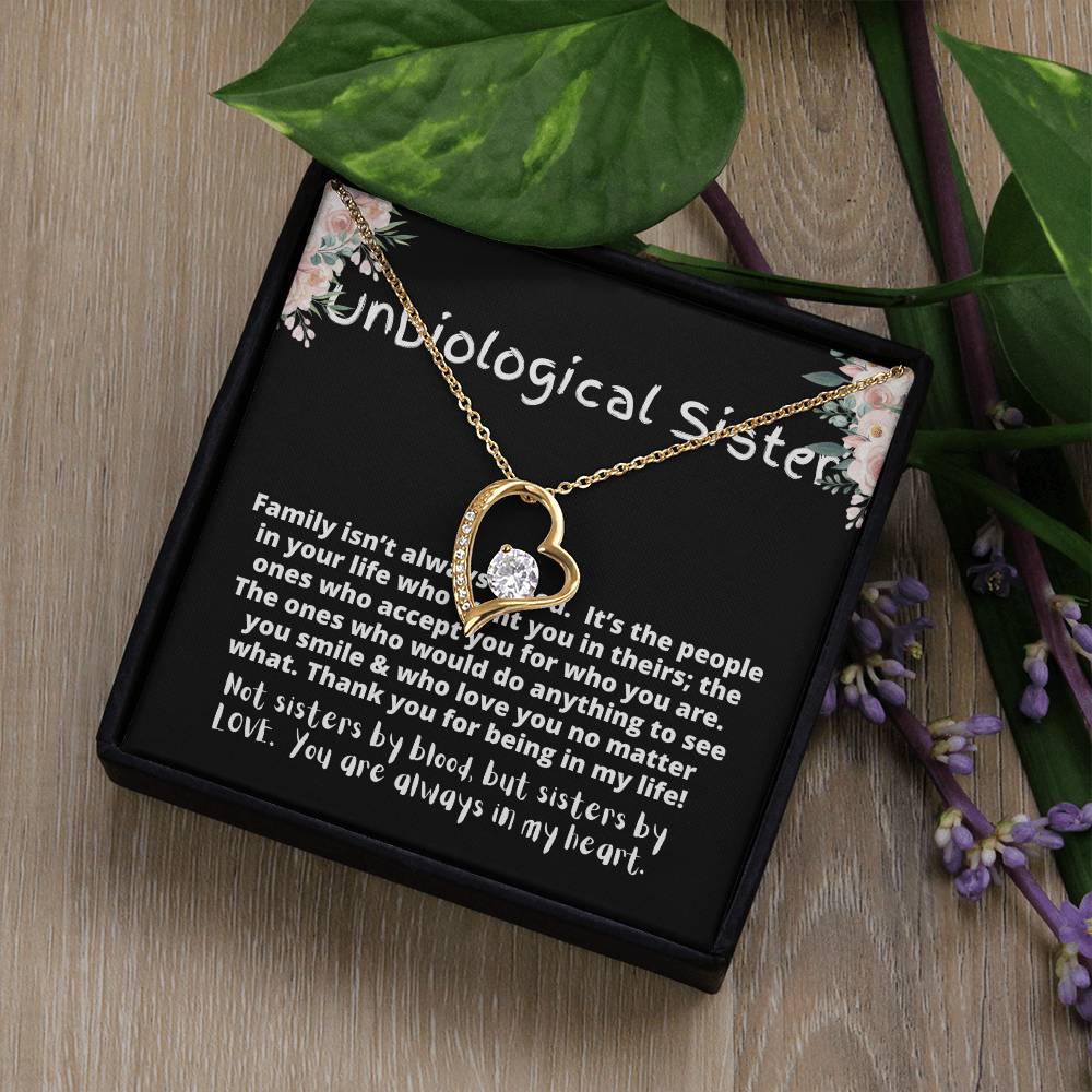 Gift to my Unbiological Sister, Jewelry for Bonus Sister