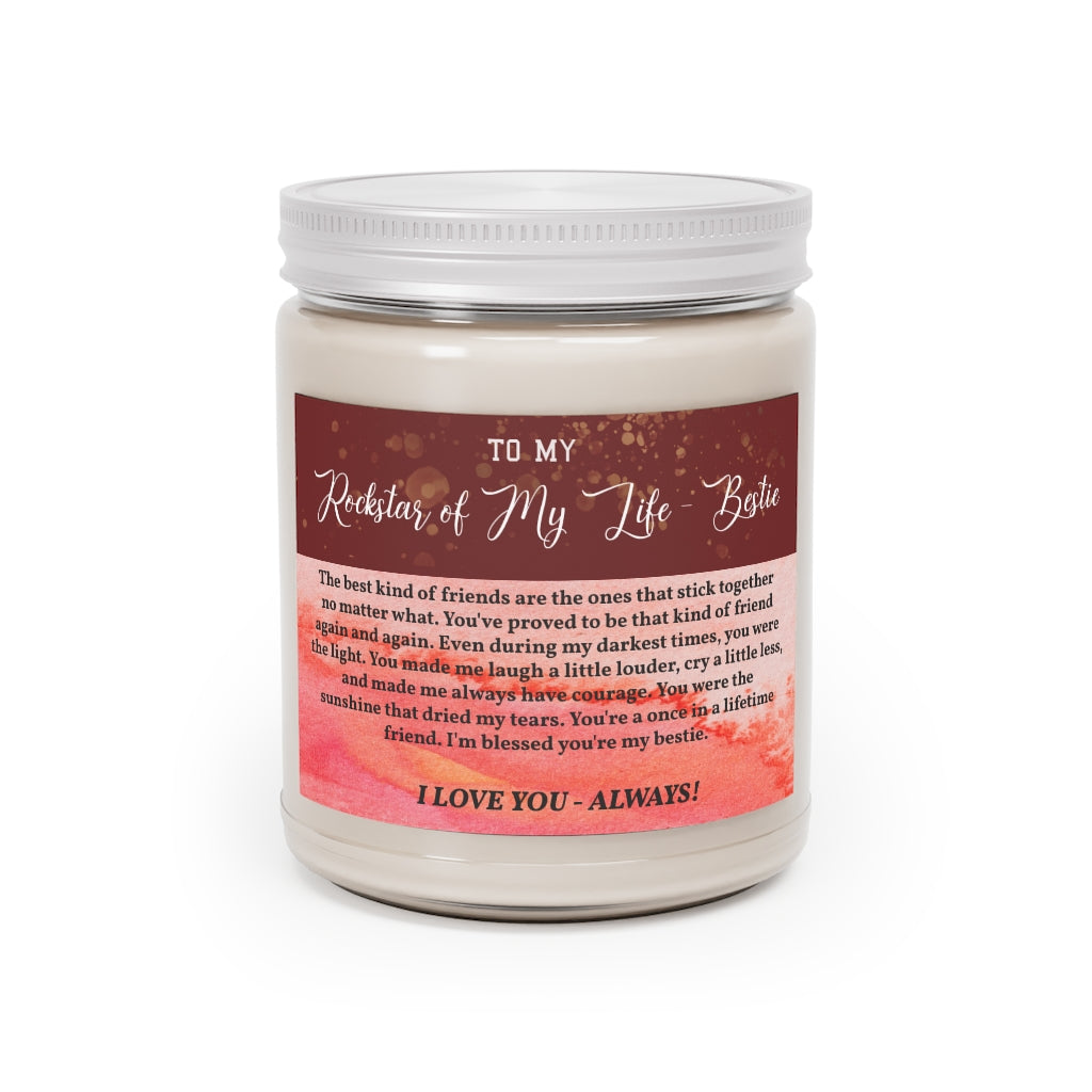 Rockstar of My Life - Bestie Aromatherapy Candles, 9oz