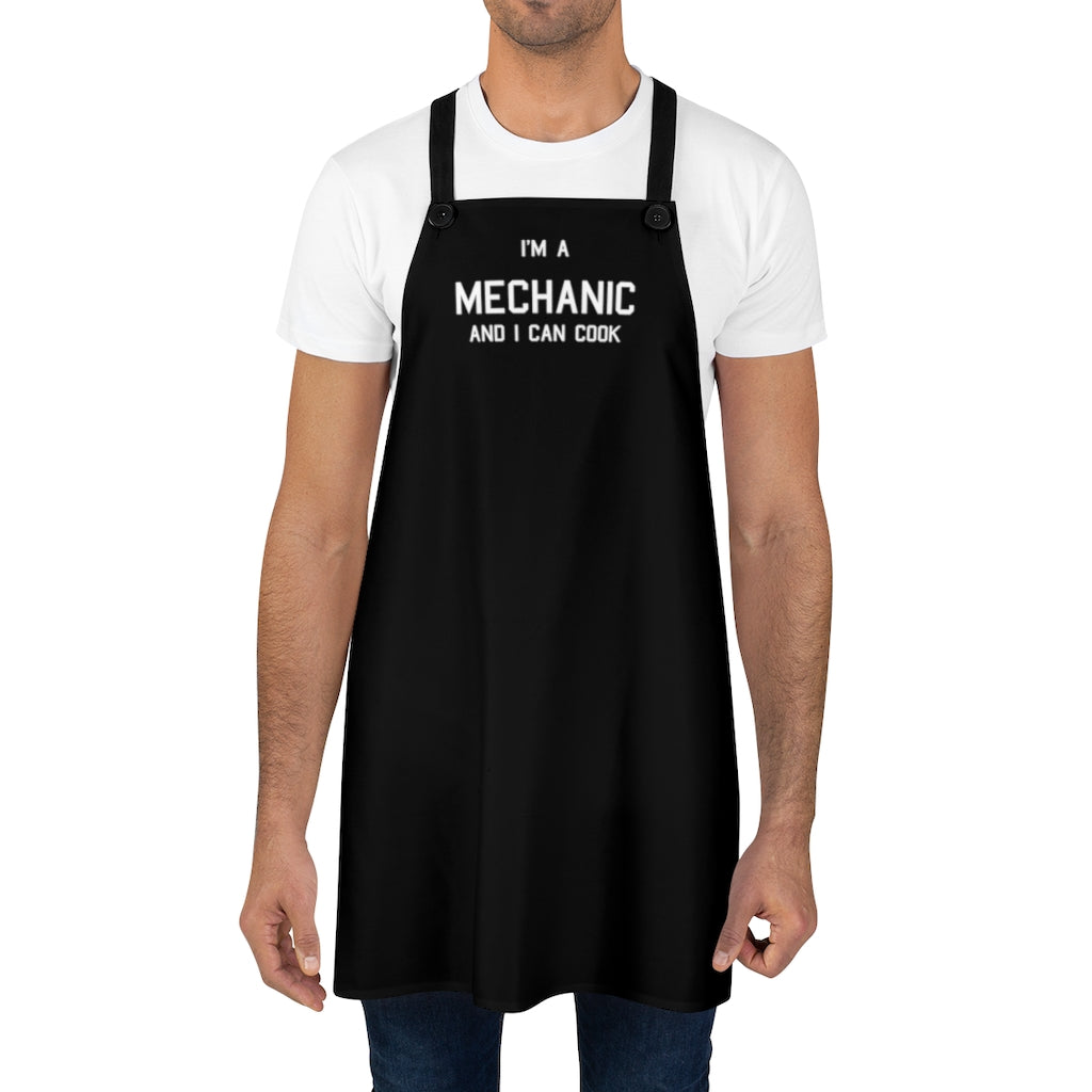 I'm a Mechanic and I Can Cook Apron