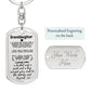 Granddaughter Keychain Gift for Granddaughter, Christmas Gift for Granddaughter