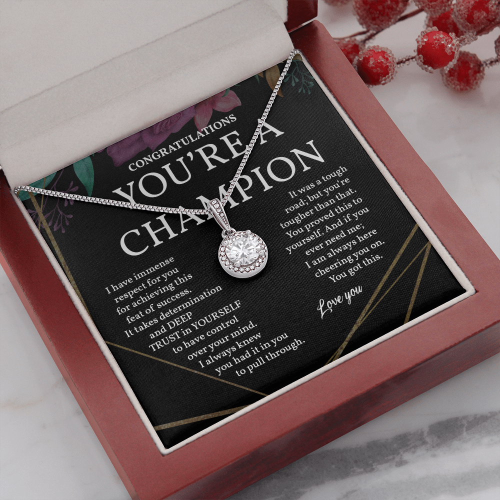 You're A Champion Necklace Gift - Motivational Gift - Selection of 5 Necklaces