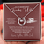 To My Smokin Hot Trucker Wife Necklace, Gift from Husband, Lucky in Love Necklace