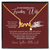 To My Smokin Hot Trucker Wife Necklace, Gift From Husband, Love Script Necklace