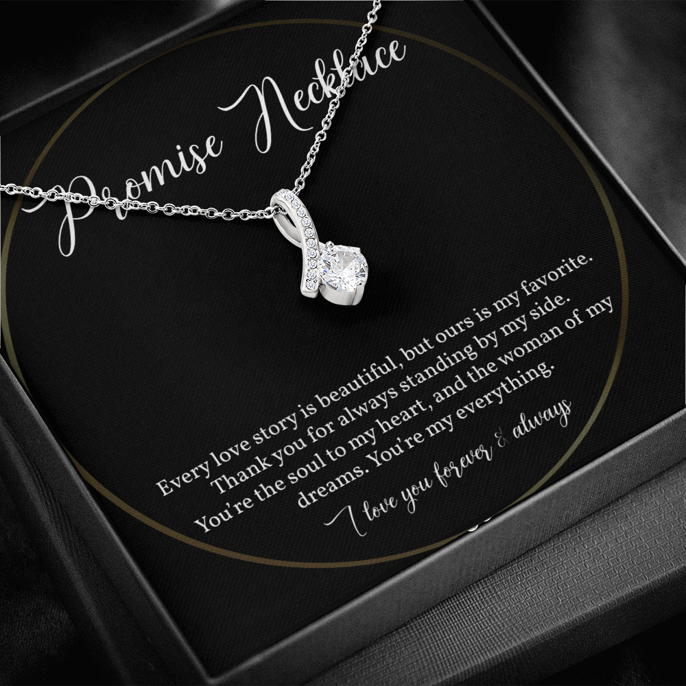 Alluring Beauty Necklace Gift - Promise Necklace
