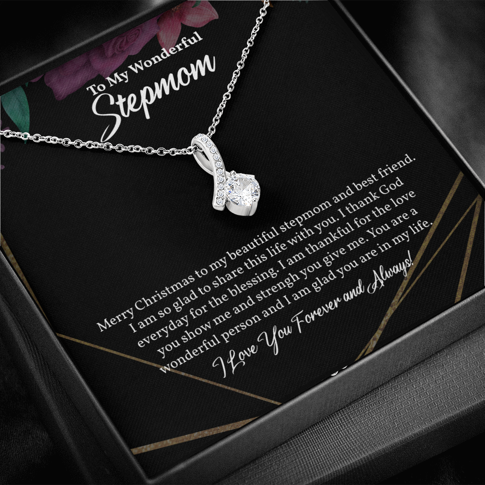 Alluring Beauty Necklace Gift to Stepmom