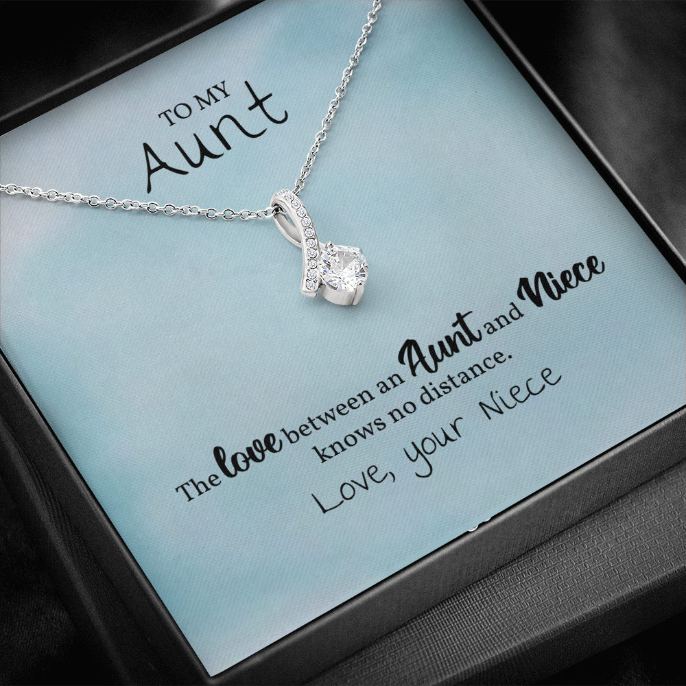 Alluring Beauty Necklace Gift for Aunt from Niece