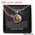 You're My Person Custom Name Necklace, Custom Photo Circle Necklace, Friendship Gift