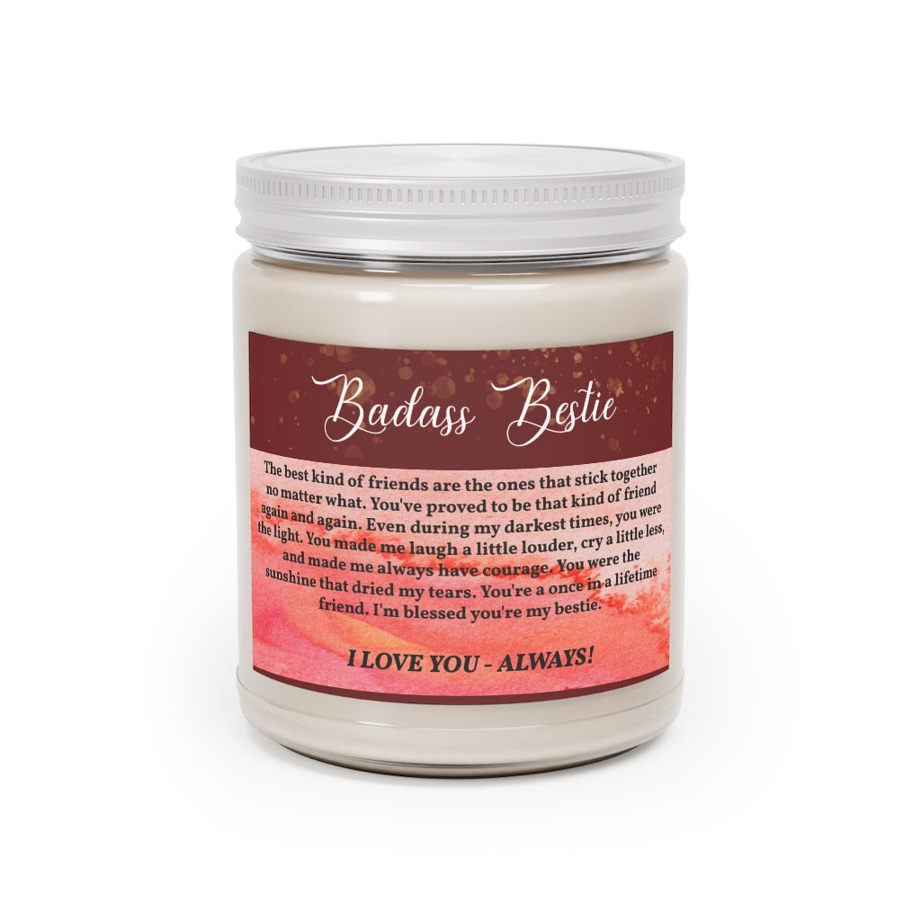 Badass Bestie Aromatherapy Candles, 9oz